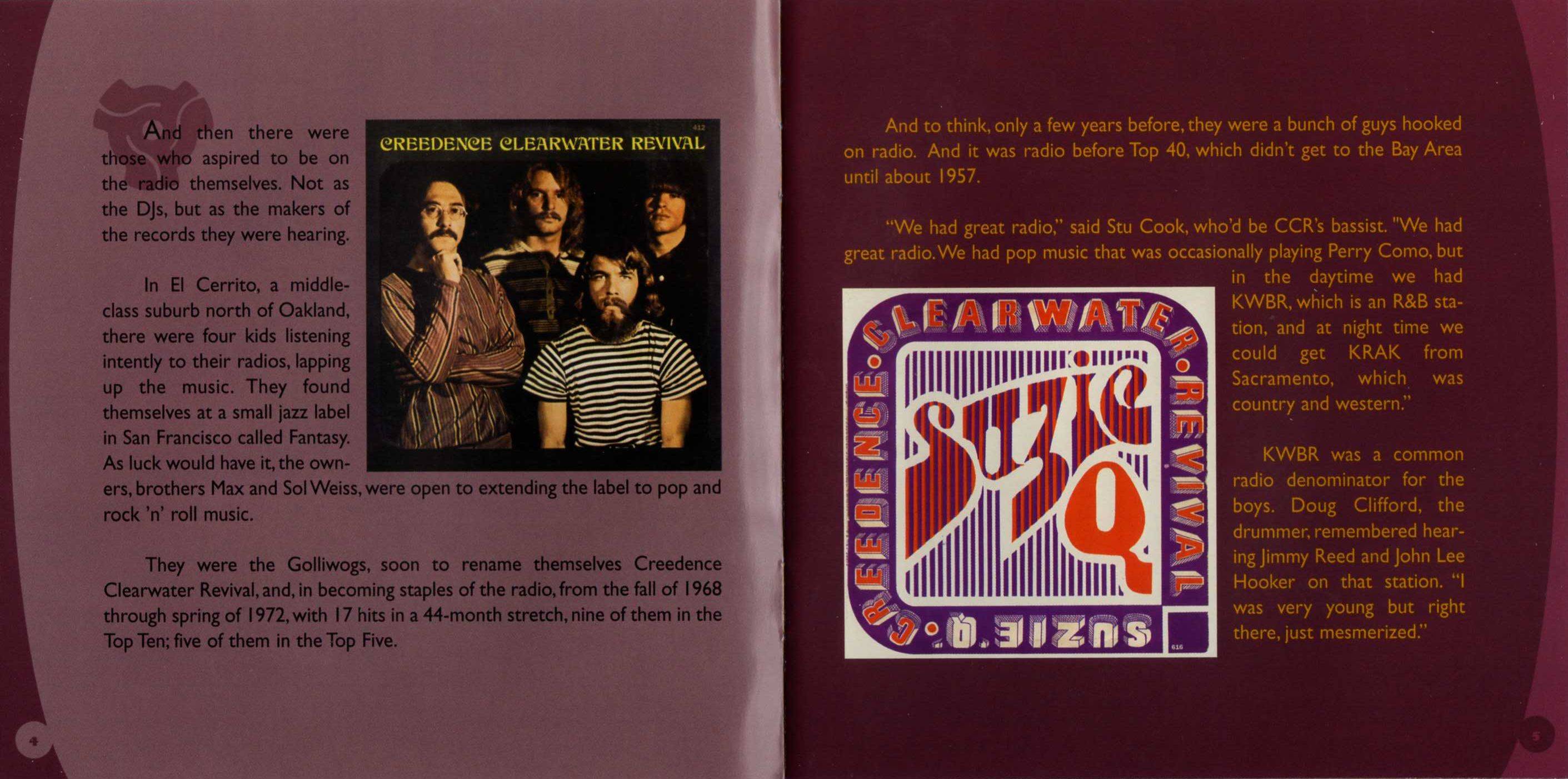 Creedence Clearwater Revival The Singles Collection : Booklet 3